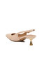 Beige Lightweight Women's Evening Dress Shoes K262-5035 Z - 4