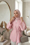 Women's Belted Hijab Kimono 1177 - 7