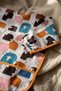 Lulu Lamb Patterned Waterproof Long Sleeve Baby Bib - Blw Compatible and Stain-Resistant Activity Bib - 4