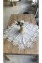 Tablecloth – Dertsiz Kişilik Single Tablecloth Dowry Box Dertsiz Stain Resistant Gardenye Linen Square 88 X 88 cm