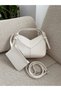 Asymmetrical Wallet with Charm Hand and Crossbody Women's Bag - 2