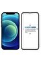 9D Anti-Spy Privacy Tempered Glass Screen Protector For iPhone 13/13 Pro Black - 6