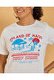 Women White Island Graphic T-Shirt - 4
