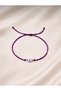 Gemini Zodiac Purple Rope Adjustable Zodiac Bracelet - 3