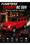 1:22 RC Mercedes-Benz Style SUV Alloy Car with Spray Mist, LED Lights, Opening Doors Hood & Trunk, 2.4GHz Remote Control Rechargeable Luxury Diecast Model Toy Car for Kids Boys Girls 3+