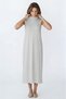 Women's Four Seasons Sleeveless Viscose Midi Length Half Turtleneck Dress - 5