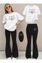 Girl's Spanish Style Leggings and T-Shirt Set
