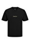 Men's Black Crew Neck T-Shirt - 2
