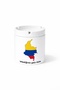 Flag Colombia Flag Colombia Illustration Country Printed Ashtray Ashtray Gift