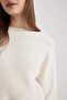 Women's Sweater Ecru L2567Az/Er103 - 4
