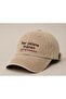 "Princess Believer in Every Yalana" Written Vintage Washed Cap Hat - 2