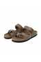 Unisex Double Buckle Suede Slippers – Orthopedic Non-Slip Comfortable Sole for Daily Comfort - 8