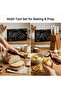 6-Piece Kitchen Knife Set in Premium Gift Box, Professional Chef Knives for Home Cooking, Elegant Marble-Style Handles, Sharp Blades for Meat, Vegetables and Fruit - 7