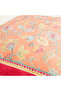 Nilüfer Orange Cotton Filled Throw Pillow 50X50 cm - 3