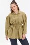 Cotton Voile Gathered Women's Shirt