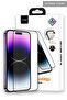URR iPhone 14 Pro Max 3D Silicon Edge HD واقي شاشة زجاجي - أسود - 2