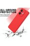 Solid Color Θήκη Σιλικόνης Red (Oppo A40) - 4
