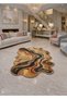 Sdt Shape Theme Patterned Modern Woven Base Decorative Carpet Sdt1633 - 3