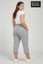 Women's Plus Size Unified Collective Printed Elastic Waist Wide Leg Capri Shorts 3Xl-6Xl Spr26Bsrk591-10 - 2
