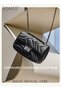 Women Stylish Crossbody Bag, Versatile Shoulder Bag with Turn Lock Closure and Adjustable Chain Stra - 2