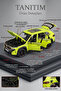 Green Color Xm 1/24 Diecast Collectible Model Car - 3