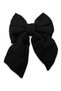 Cream Color Bowknot Clip Hairpin – Stylish Fabric Automatic Hair Clip for Women & Girls Hair Accessory - 2