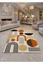 Sdt Shape Theme Patterned Modern Woven Base Decorative Carpet Sdt1648 - 3