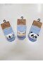 3-Pack of Non-Slip Baby Socks with Accessories
