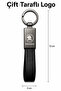 Skoda Keychain Shiny Metal & Leather – Double-Sided Logo, Premium Stylish Design, 12 X 2 cm Size, Car Accessory - 2