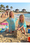 Bysen Double Set Girl's Beach Dress Pareo Dress - 4