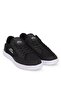 Comfortable Lace-Up Casual Sports Shoes Black White Unisex Sneaker - 2