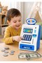 Kids Pretend Play ATM Machine Toy with Keypad, Card Slot & Coin Deposit – Children's Money Management Piggy Bank - 4