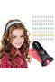 Pretty Pinky Crystal Hair Accessory Beauty Set - 3