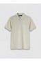 Nevavm Men's Textured Polo Collar T-Shirt with a Difference - 5