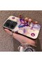 Redmi 13X Compatible Silicone Edge Hard Back Case Couple Phone Case Butterfly Pattern - 2