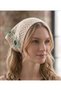 Crochet-Look Floral Motif Bandana/Hairband - 2