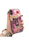 iPhone XS Max Compatible Silicone Edge Hard Back Case Couple Phone Case Leopard Pattern - 3