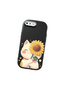 iPhone 8 Plus Compatible Case Camera Protector Black Silicone Couple Phone Case Cat Pattern - 3