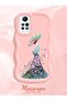 Redmi Note 12 Pro 4g Compatible Case Camera Protector Pink Silicone Couple Phone Case Girl Pattern - 2