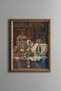 Vintage Antique Clock Book and Decorative Object - Vintage Patterned Frame - Slim Model