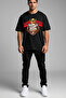 World Cup 2026 Morocco Atlas Lions Oversize T-Shirt |   100% Cotton Fan Graphic Printed - 8