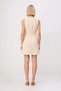 Women's Halter Neck Sleeveless A-Line Mini Dress 80% Cotton 20% Linen Blended Woven Relaxed Fit Casual - 5