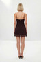 Women's Mini Dress Thin Straps Strapless Neckline Bow Detail Chiffon Lined A-Line Cut Daily Casual - 5