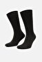 Men's Wool Bamboo Single Sock Socks Anthracite - 2