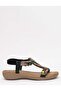25Y150-1 Women's Flat Sole Sandals - 2