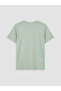 Green Dinosaur Printed Boys' T-Shirt - 3
