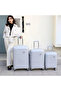 20 Inch Carry-On Suitcase, PP Unbreakable Hard Shell Cabin Luggage with Spinner Wheels - 2