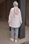 Ecru Beaded Embroidered Shirt - 4