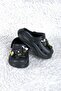 Comfortable Unisex Black Teddy Bear Chef Slippers and Hospital Slippers - Useful Slippers - 2