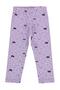 Cat-Themed Leggings for 2-5 Years - Lilac